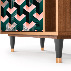 Sideboard - STORYZ - BS6 Geometric Madness - Walnut