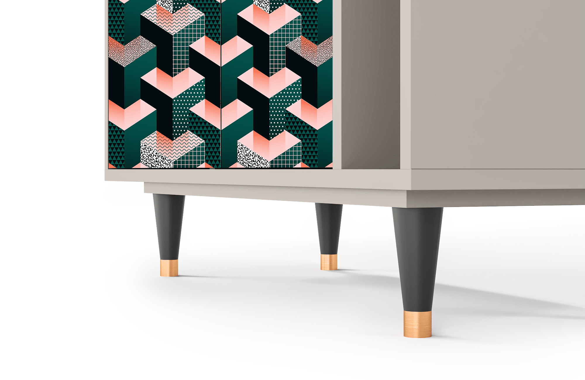 Sideboard – STORYZ – BS6 Geometric Madness – Sand Sideboard - STORYZ - BS6 Geometric Madness - Sand