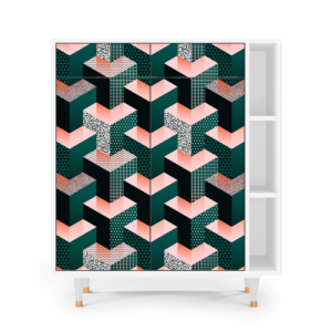 Sideboard - STORYZ - BS6 Geometric Madness - White
