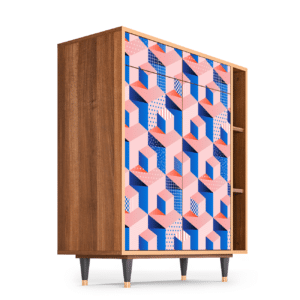 Sideboard - STORYZ - BS6 Pinky Squares - Walnut