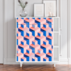 Sideboard - STORYZ - BS6 Pinky Squares - White
