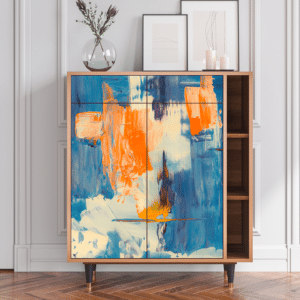 Sideboard - STORYZ - BS6 Abstract Expressionism - Walnut