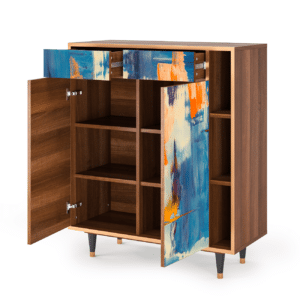 Sideboard - STORYZ - BS6 Abstract Expressionism - Walnut