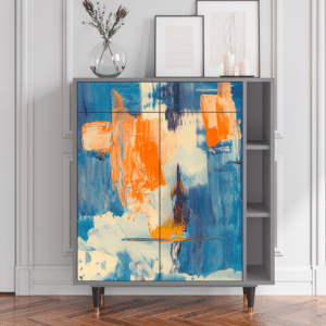 Sideboard - STORYZ - BS6 Abstract Expressionism - Grey