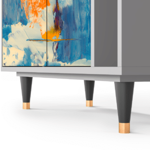 Sideboard - STORYZ - BS6 Abstract Expressionism - Grey