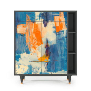 Sideboard - STORYZ - BS6 Abstract Expressionism - Antracite