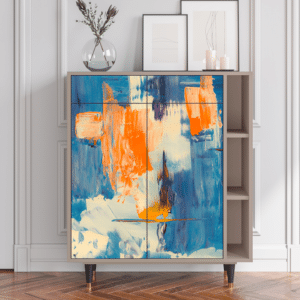 Sideboard - STORYZ - BS6 Abstract Expressionism - Latte