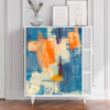 Sideboard - STORYZ - BS6 Abstract Expressionism - White