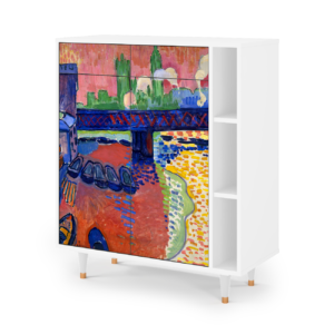 Sideboard - STORYZ - BS6 Abstract Expressionism - White