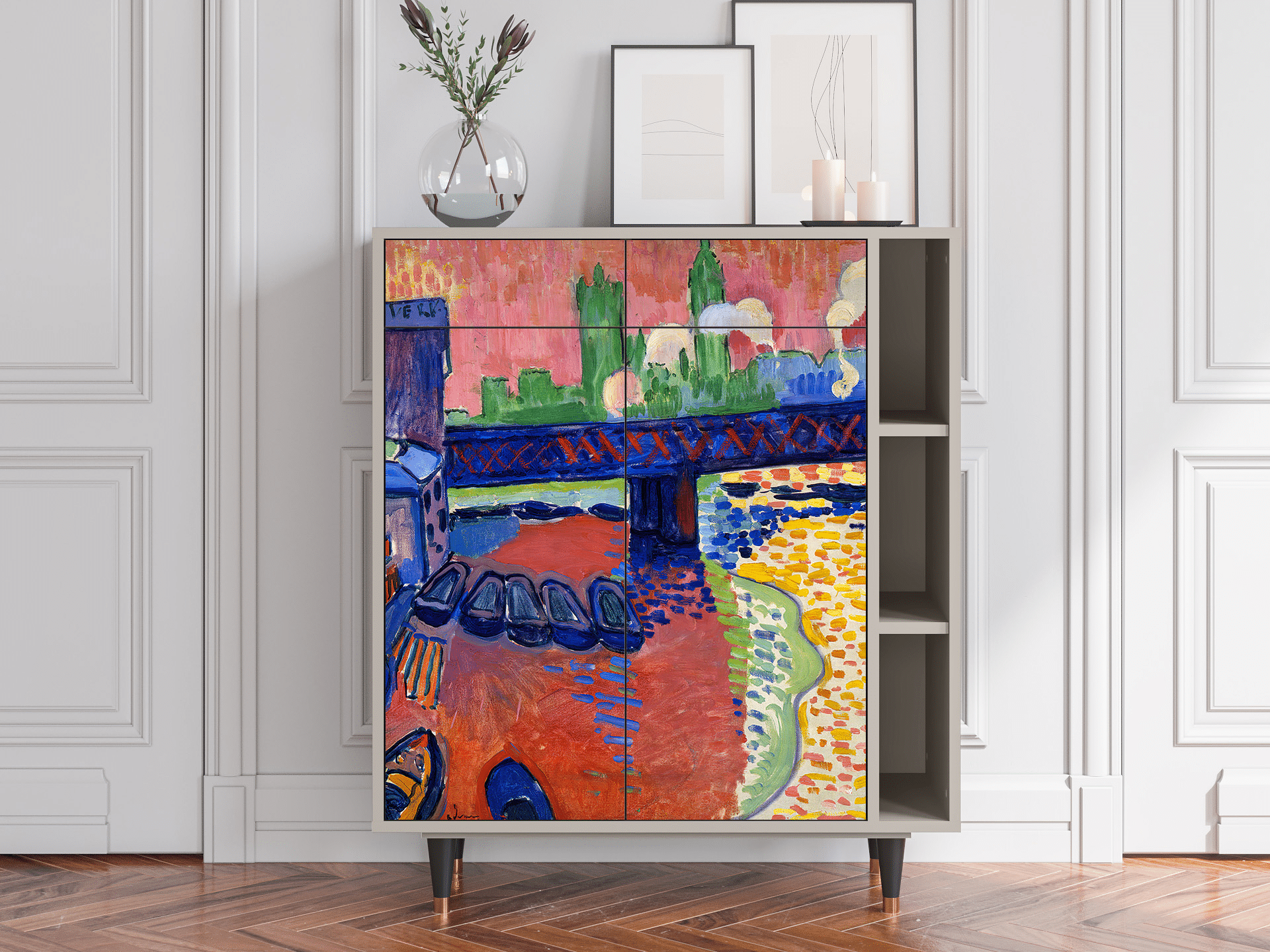 Sideboard - STORYZ - BS6 Charing Cross Bridge - Sand Sideboard - STORYZ - BS6 Charing Cross Bridge - Sand