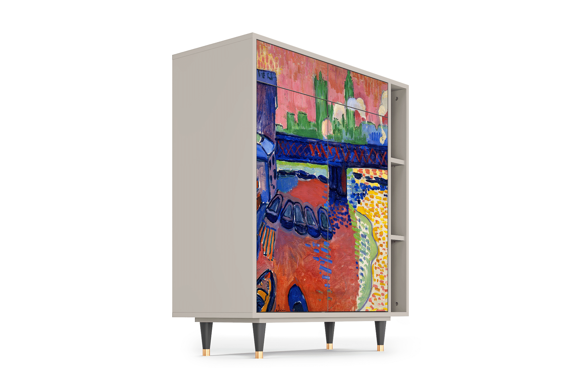 Sideboard – STORYZ – BS6 Charing Cross Bridge – Sand Sideboard - STORYZ - BS6 Charing Cross Bridge - Sand