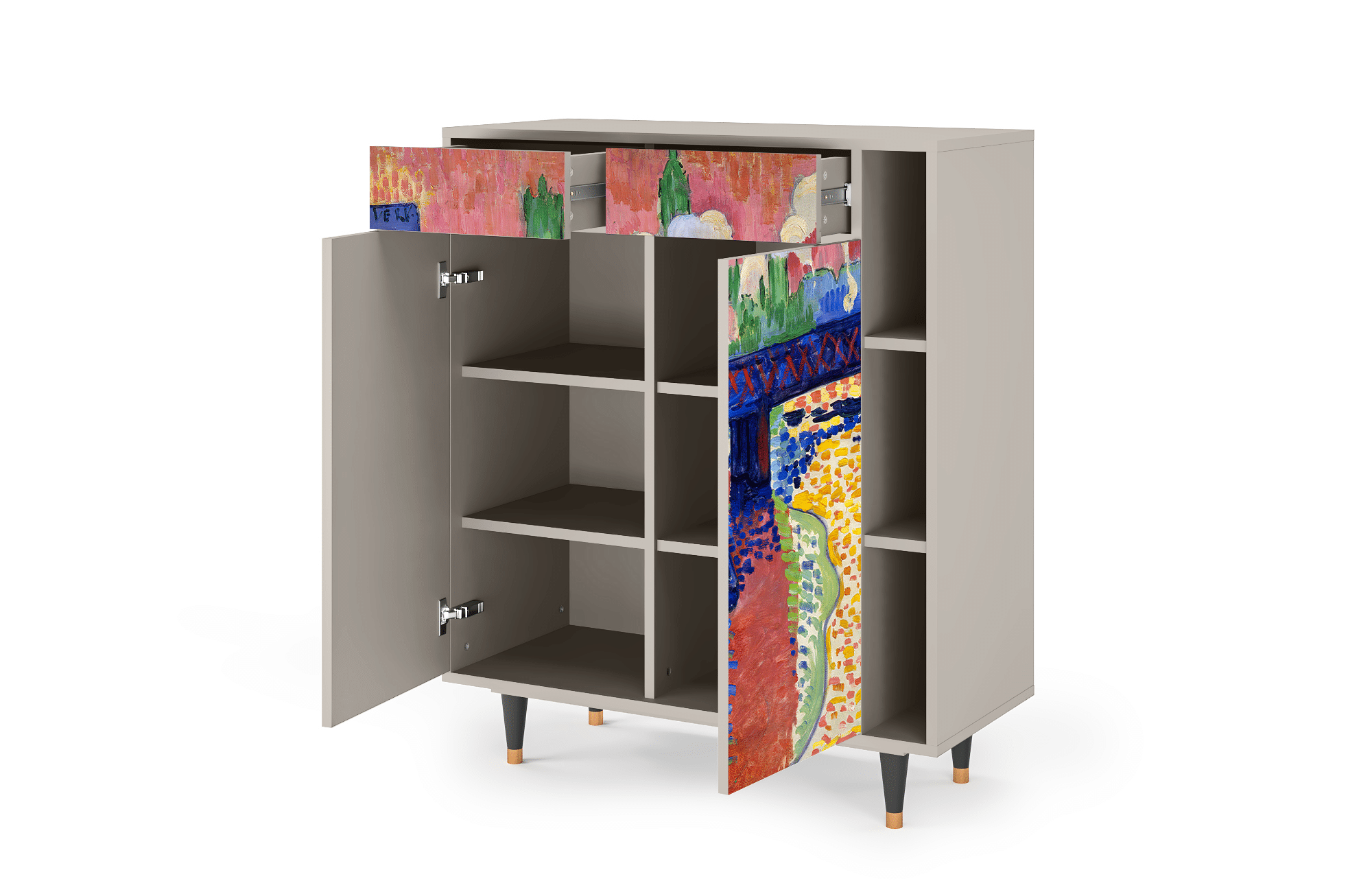 Sideboard – STORYZ – BS6 Charing Cross Bridge – Sand Sideboard - STORYZ - BS6 Charing Cross Bridge - Sand