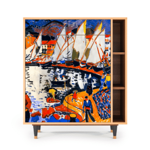 Sideboard - STORYZ - BS6 Le Séchage des voiles  - Walnut