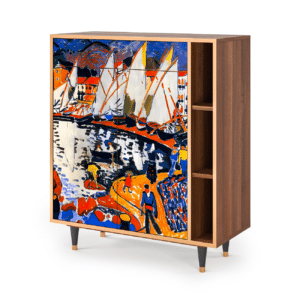 Sideboard - STORYZ - BS6 Le Séchage des voiles  - Walnut