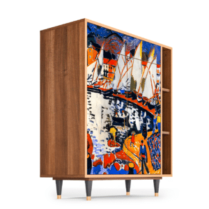 Sideboard - STORYZ - BS6 Le Séchage des voiles  - Walnut
