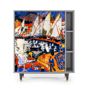 Sideboard - STORYZ - BS6 Le Séchage des voiles  - Grey