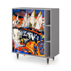 Sideboard - STORYZ - BS6 Le Séchage des voiles  - Grey