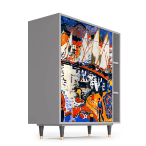 Sideboard - STORYZ - BS6 Le Séchage des voiles  - Grey