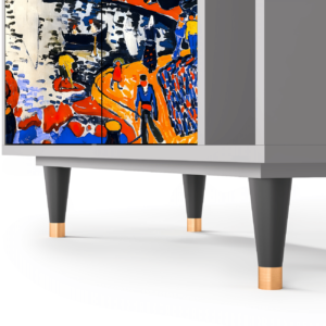Sideboard - STORYZ - BS6 Le Séchage des voiles  - Grey