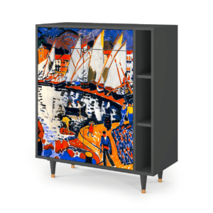 Sideboard - STORYZ - BS6 Le Séchage des voiles  - Antracite