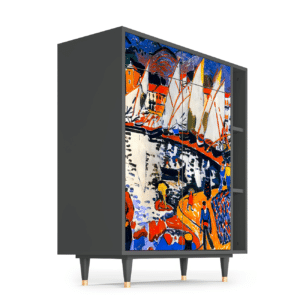 Sideboard - STORYZ - BS6 Le Séchage des voiles  - Antracite