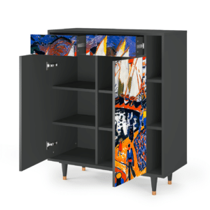 Sideboard - STORYZ - BS6 Le Séchage des voiles  - Antracite