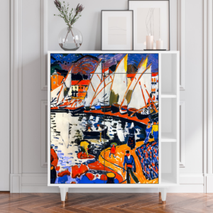 Sideboard - STORYZ - BS6 Le Séchage des voiles  - White