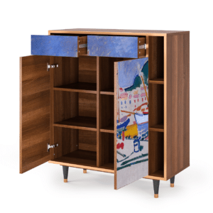 Sideboard - STORYZ - BS6 The Port of Collioure
 - Walnut