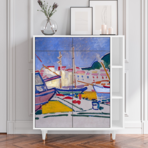 Sideboard - STORYZ - BS6 The Port of Collioure
 - White