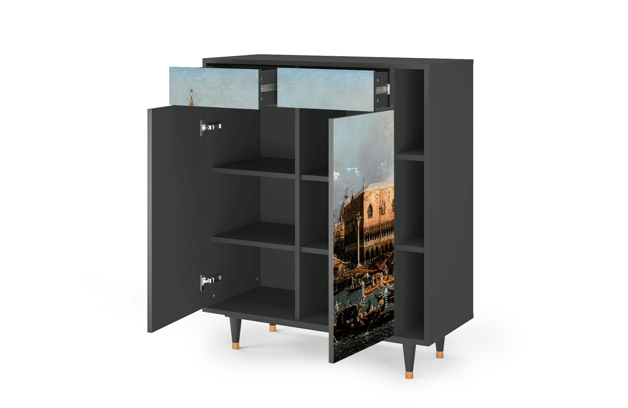 Sideboard – STORYZ – BS6 The Bucintoro – Antracite Sideboard - STORYZ - BS6 The Bucintoro - Antracite