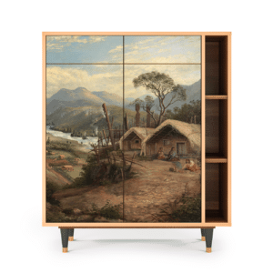 Sideboard - STORYZ - BS6 View Across the Plains  - Walnut