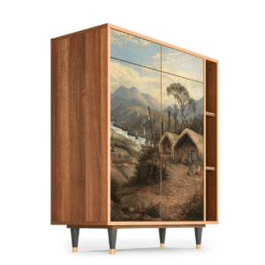 Sideboard - STORYZ - BS6 View Across the Plains  - Walnut