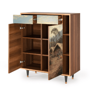 Sideboard - STORYZ - BS6 View Across the Plains  - Walnut