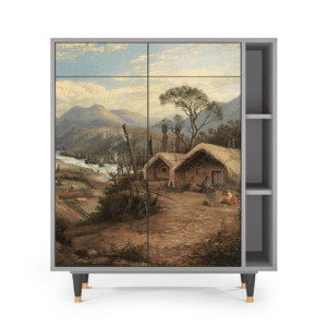 Sideboard - STORYZ - BS6 View Across the Plains  - Grey