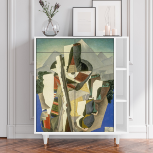 Sideboard - STORYZ - BS6 The Cubist Paintings  - White