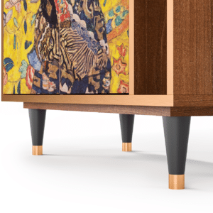 Sideboard - STORYZ - BS6 Lady with Fan by Klimt - Walnut