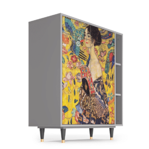 Sideboard - STORYZ - BS6 Lady with Fan by Klimt - Grey