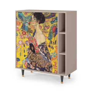 Sideboard - STORYZ - BS6 Lady with Fan by Klimt - Latte