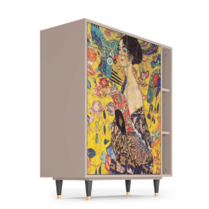 Sideboard - STORYZ - BS6 Lady with Fan by Klimt - Latte