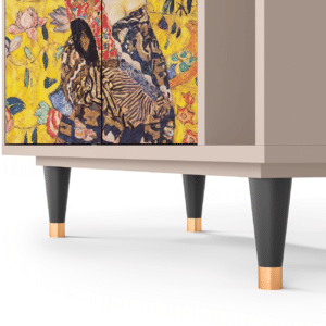 Sideboard - STORYZ - BS6 Lady with Fan by Klimt - Latte