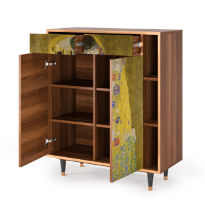 Sideboard - STORYZ - BS6 The Kiss by Klimt  - Walnut