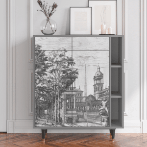 Sideboard - STORYZ - BS6 View of the Piazza - Grey