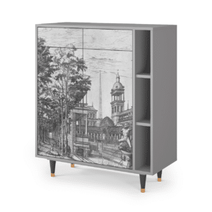 Sideboard - STORYZ - BS6 View of the Piazza - Grey