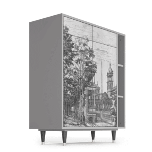 Sideboard - STORYZ - BS6 View of the Piazza - Grey