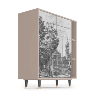 Sideboard - STORYZ - BS6 View of the Piazza - Latte