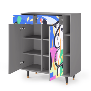 Sideboard - STORYZ - BS6 La Tristesse du Roi - Grey