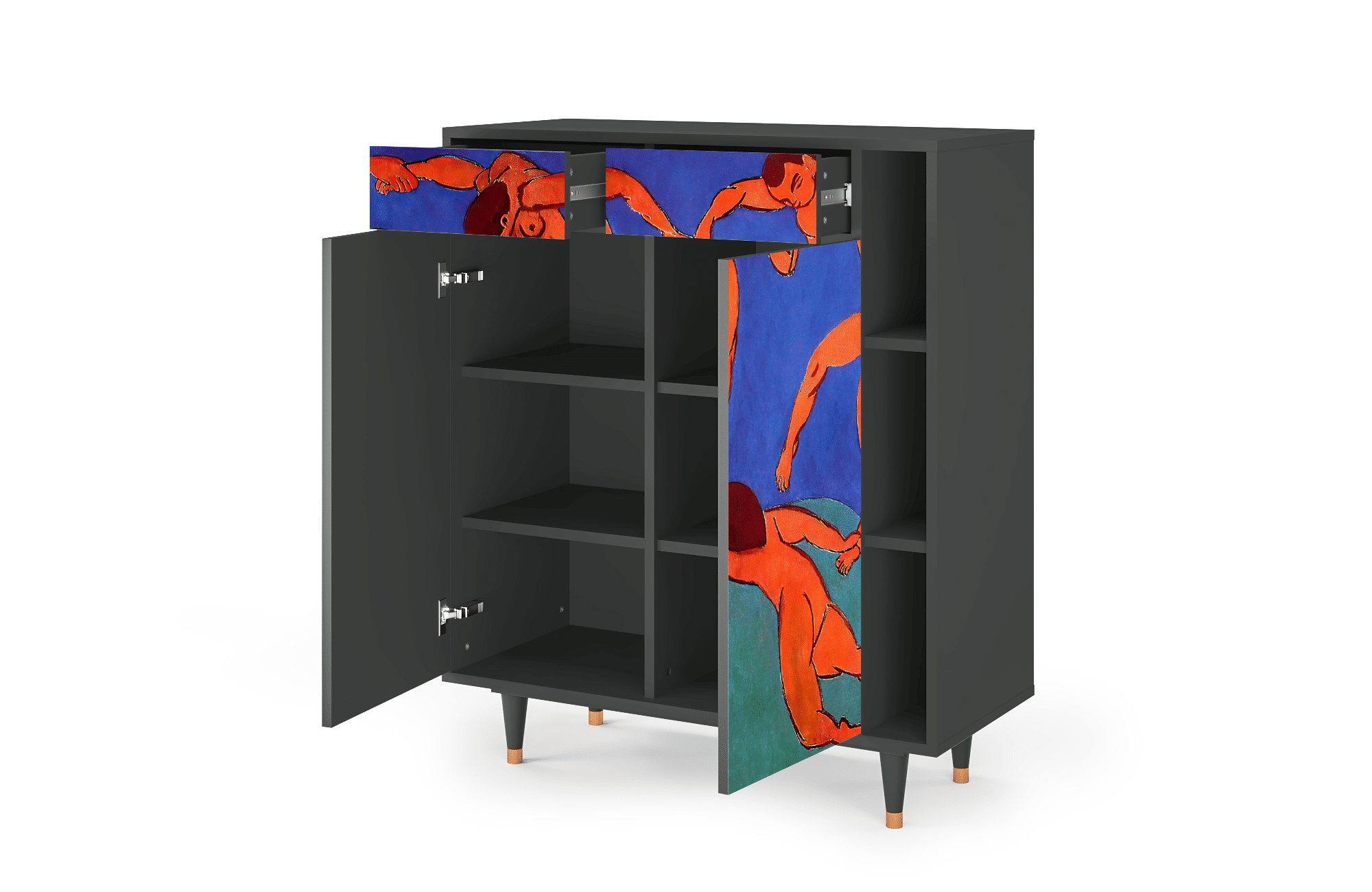 Sideboard – STORYZ – BS6 The Dance by Matisse – Antracite Sideboard - STORYZ - BS6 The Dance by Matisse - Antracite