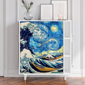 Sideboard - STORYZ - BS6 Great Wave - White
