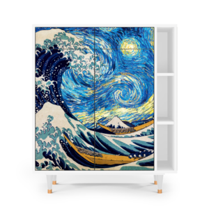 Sideboard - STORYZ - BS6 Great Wave - White