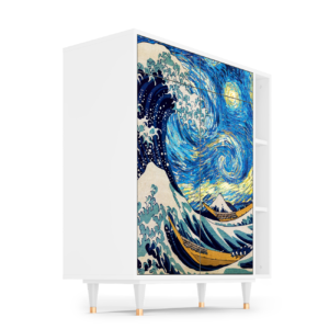 Sideboard - STORYZ - BS6 Great Wave - White